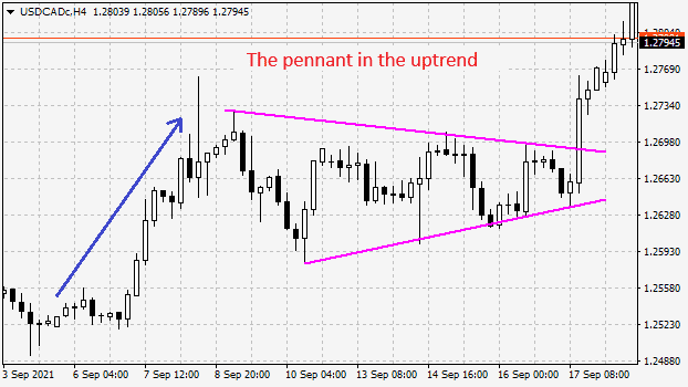 The pennant pattern